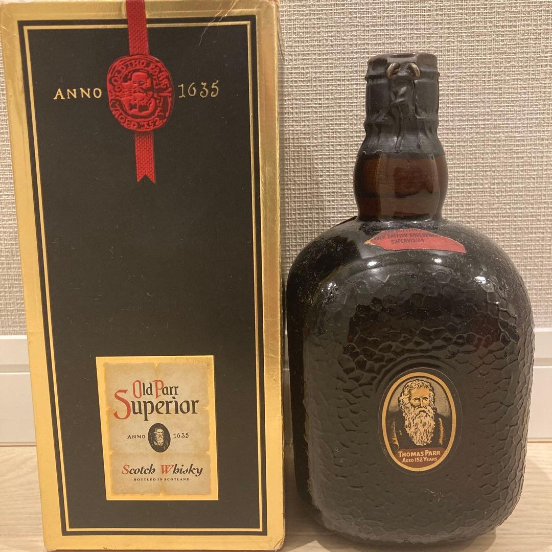 【旧ボトル】Old Parr （ティンキャップ）スコッチウイスキー