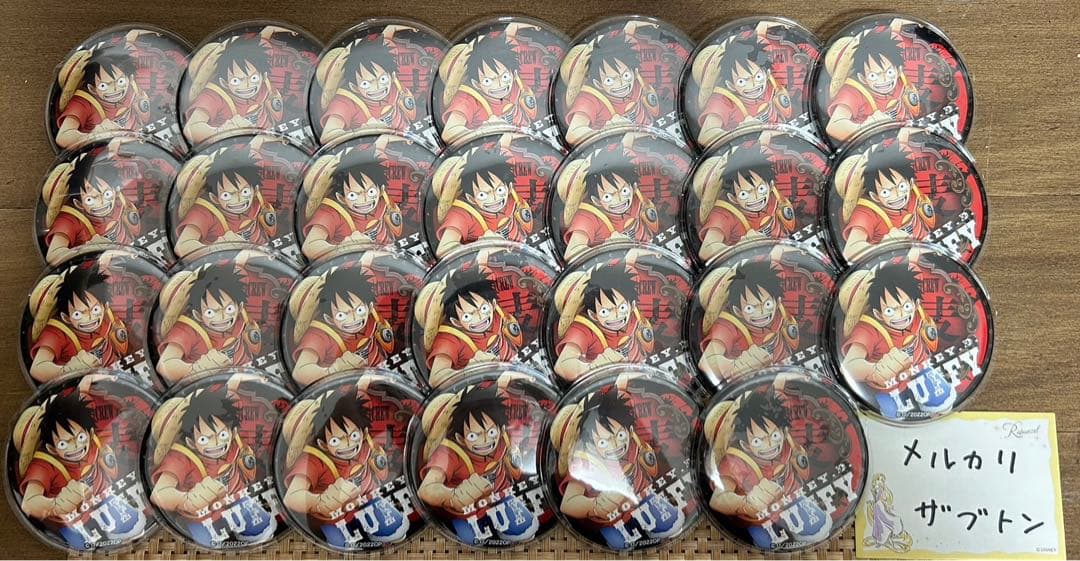 ルフィ フィルムレッド film RED 缶バッジ 輩缶バッジ 痛バ ワンピース