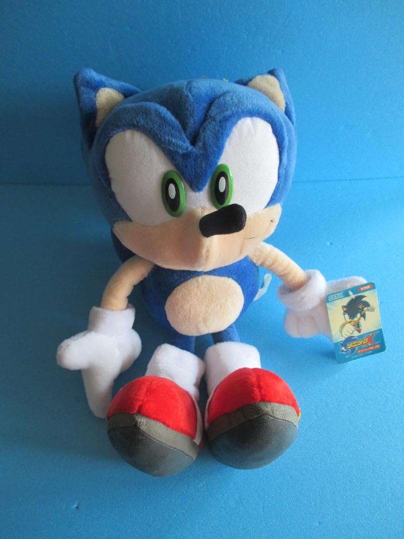 セガ◎ソニックXぬいぐるみ◎スーパージャンボスタンダードSEGA