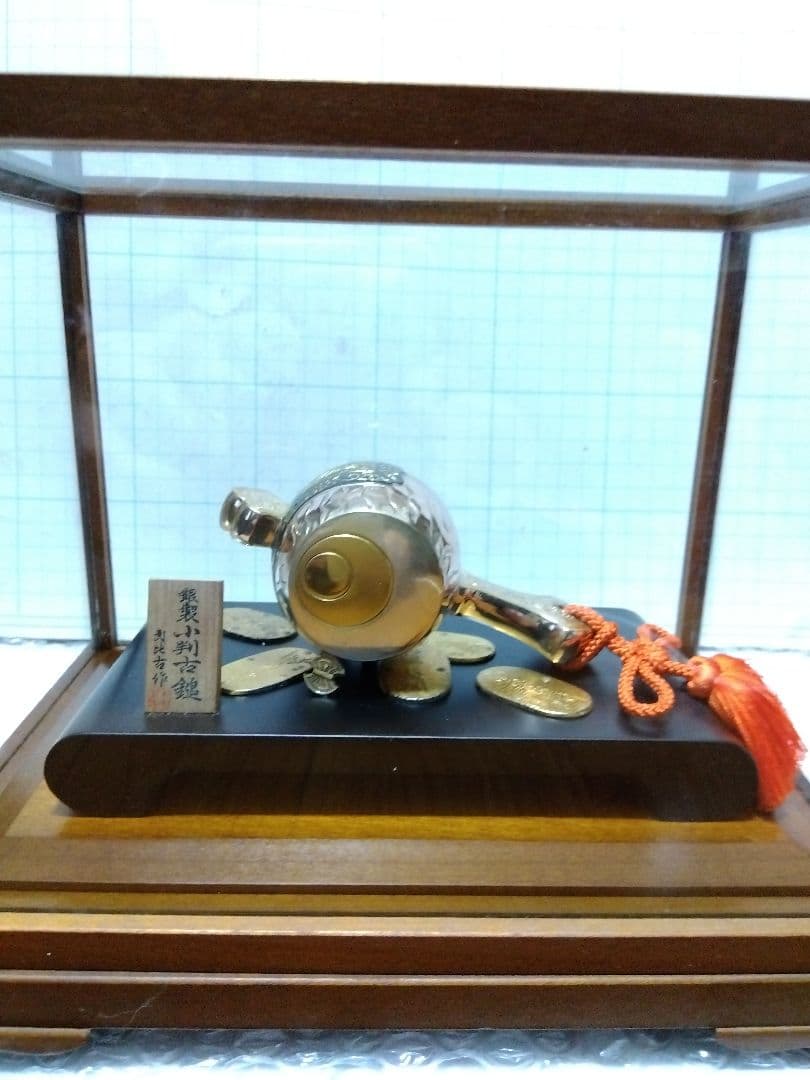 【定価19.8万円】純銀 Silver970 銀製 関武比古、小判古鎚1.5号