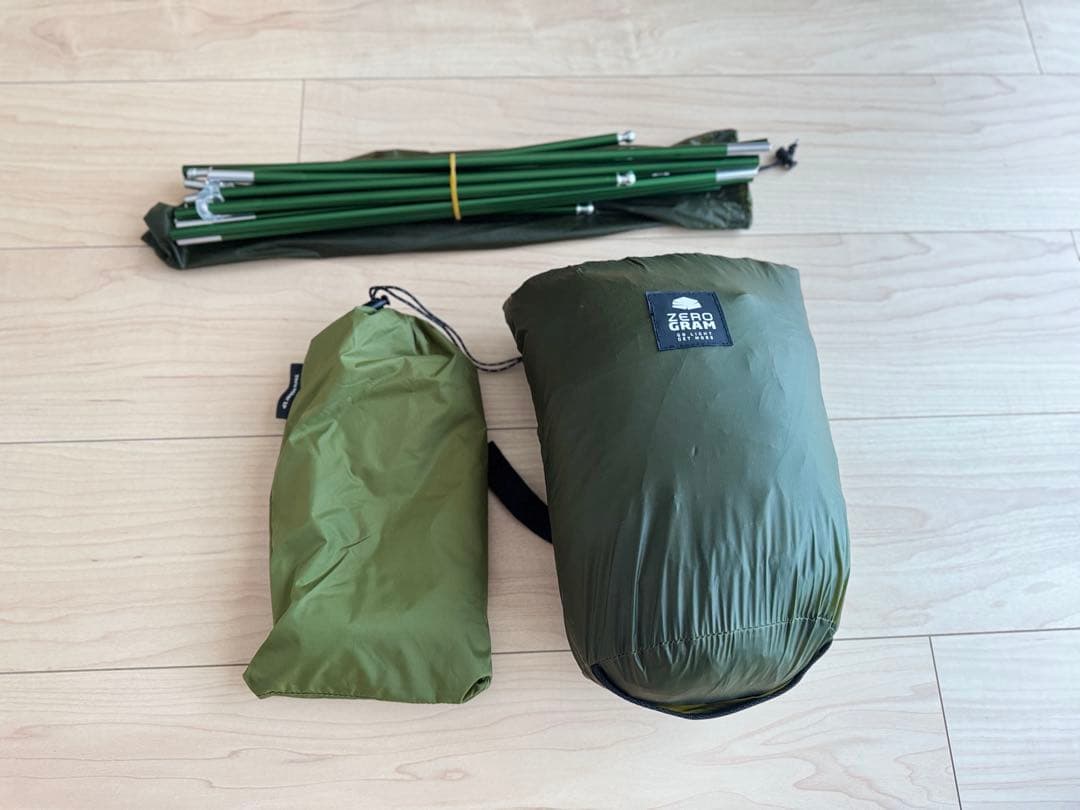 Zerogram thru hiker 1P ダブルウォール テント ゼログラム