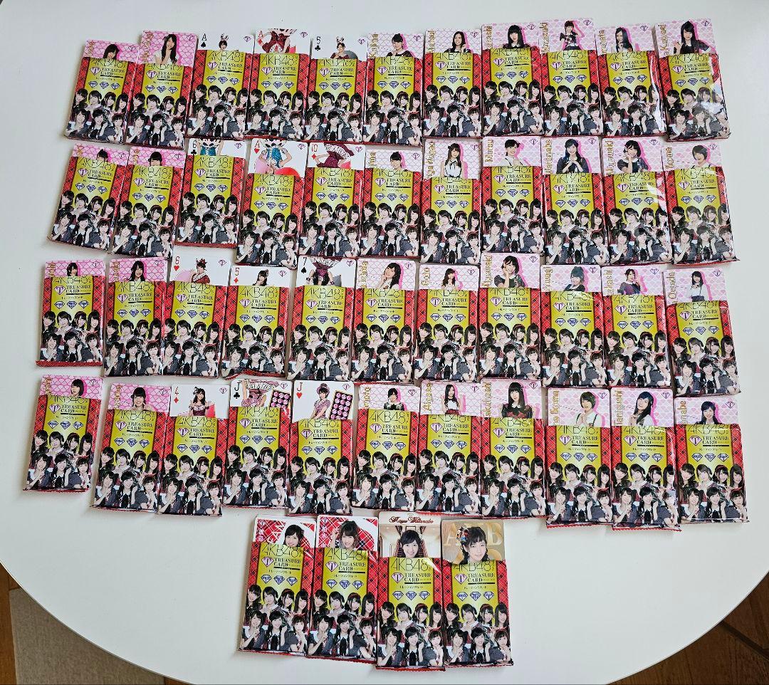 AKB48 オフィシャル トレジャーカード 約600枚まとめ トレカ