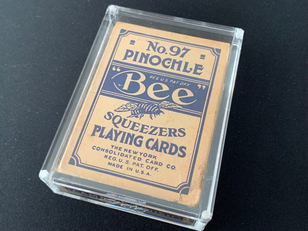 新品未開封 Bee No.97 Pinochle オールドデック