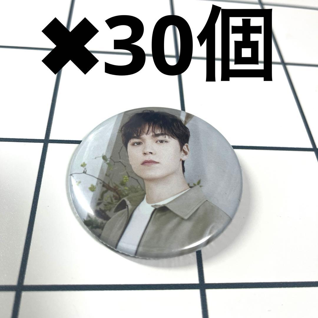 SEVENTEEN カフェ　ランダム缶バッチ　バーノン30枚