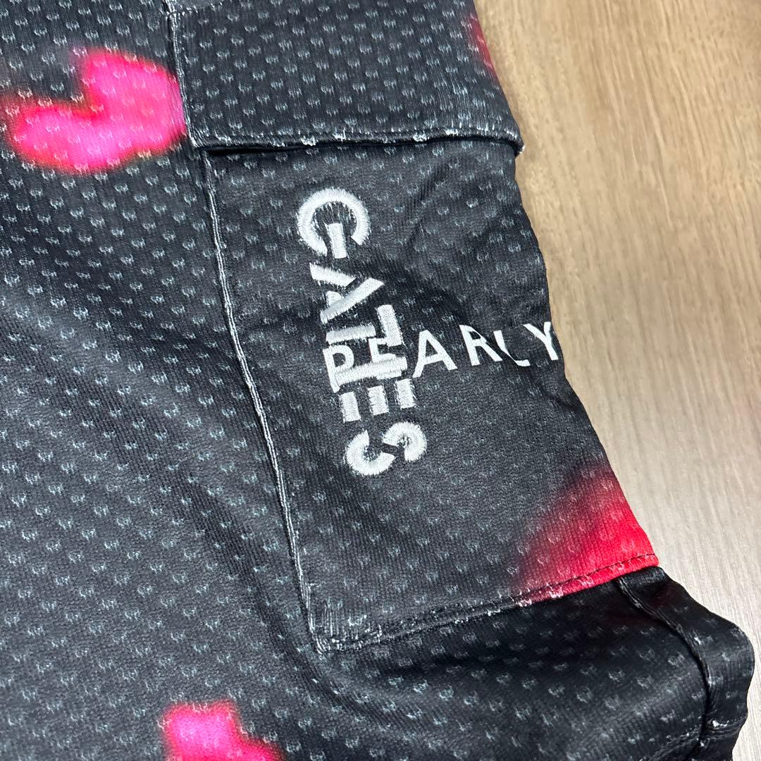 【美品】PEARLY GATES フラワーパターン ジョガーパンツ