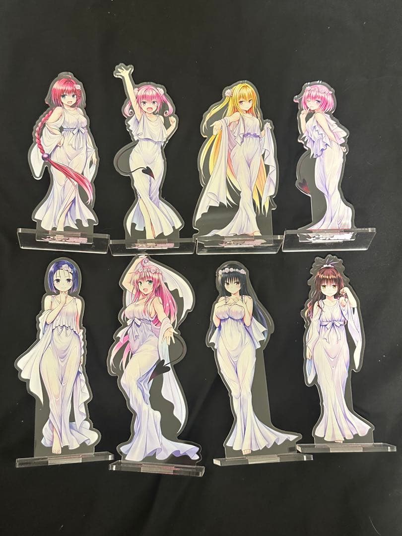 ToLOVEる ダークネス アクリルスタンド 原画展　セット