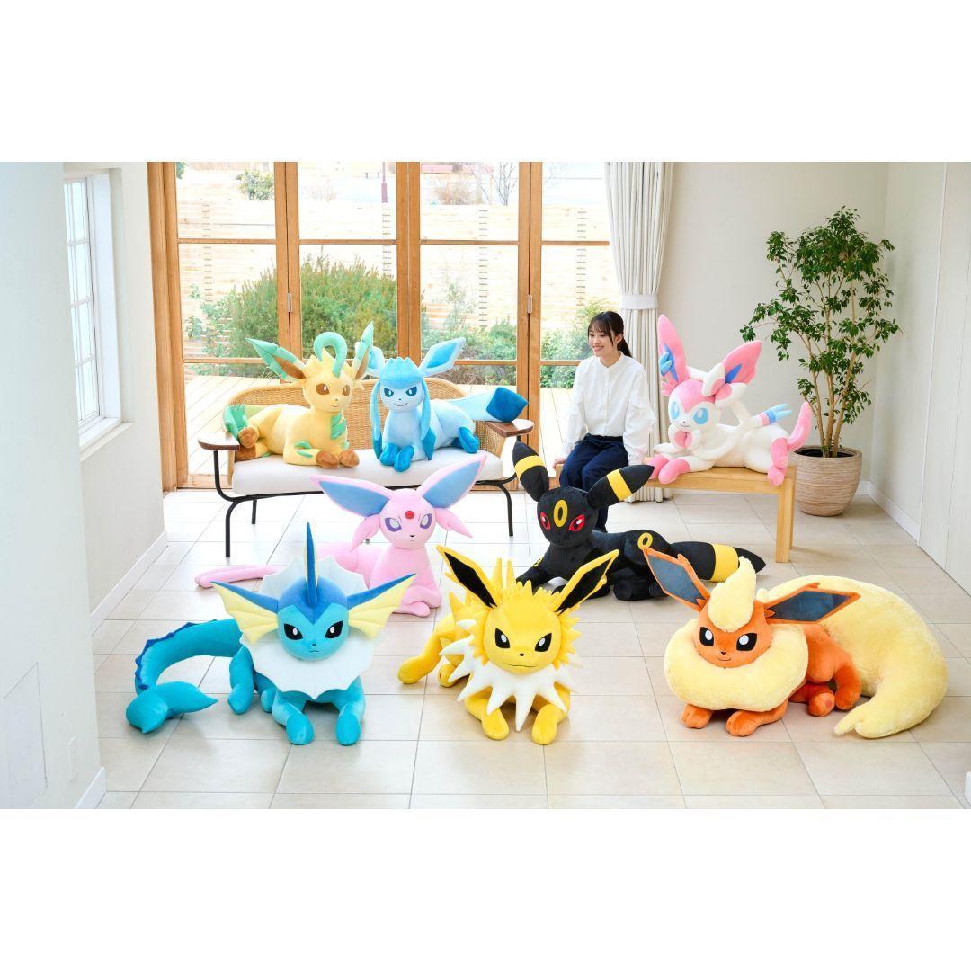 【新品・未使用・未開封】等身大　エーフィ　寝そべり　ぬいぐるみ　ポケモン　特大