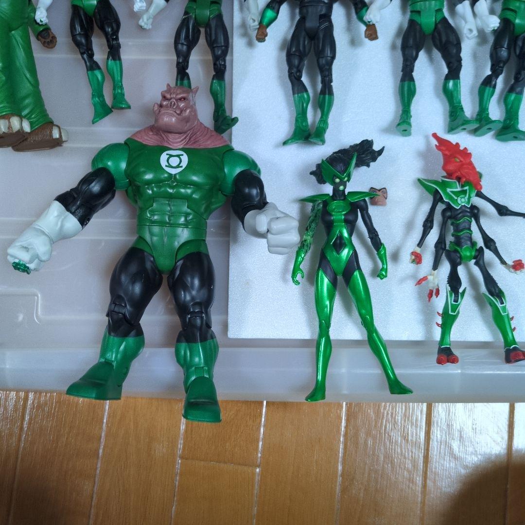 グリーンランタンフィギュアセット 14体 DC UNIVERSE