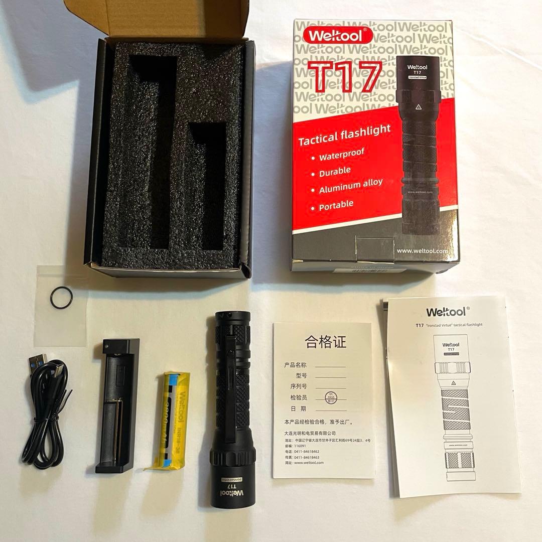 ライト・ランタン Weltool T17 & LF32