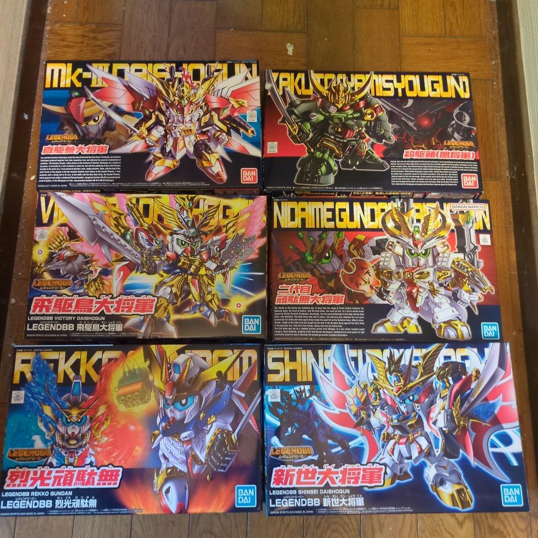 最終値引　SDガンダムBB戦士　LEGENDBBセット　未組立品