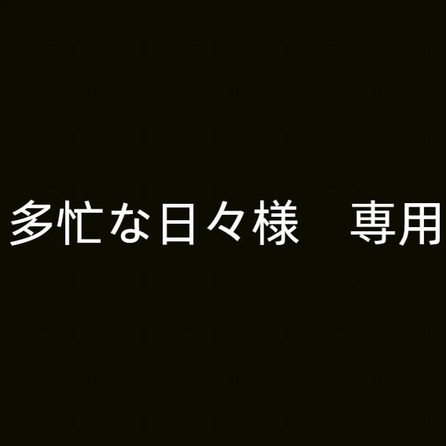 多忙な日々