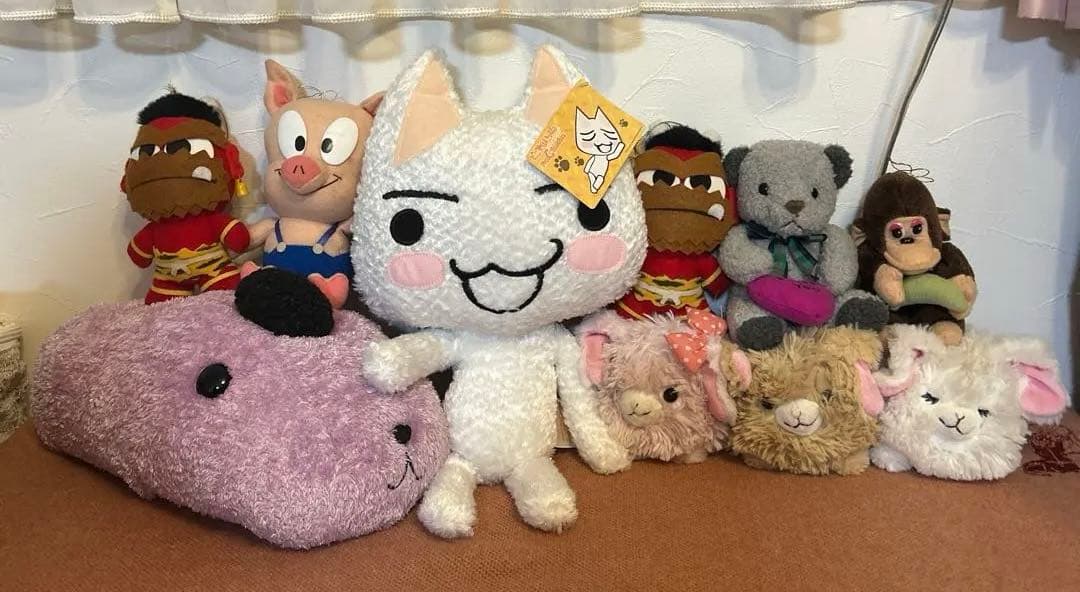 レトロ　どこでもいっしょ　トロ　だらだらぬいぐるみ　カピバラさん　うさぎ　当時物