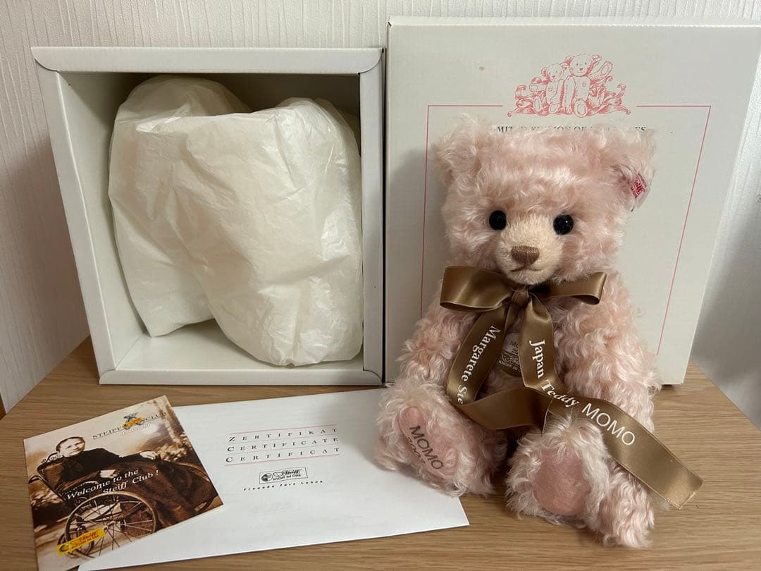 も*も様 シュタイフ テディベア　MOMO 限定品