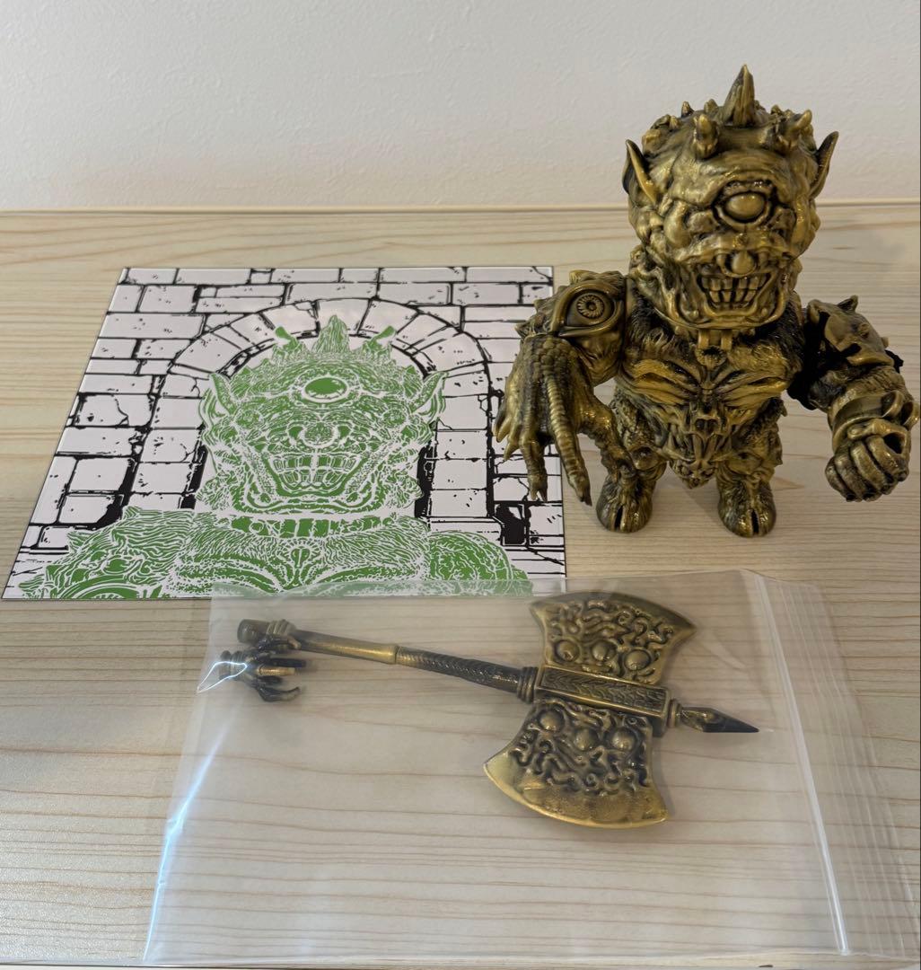 もうこやま　合成魔人 サイクロプスキング Aタイプ　武器付！　ソフビ