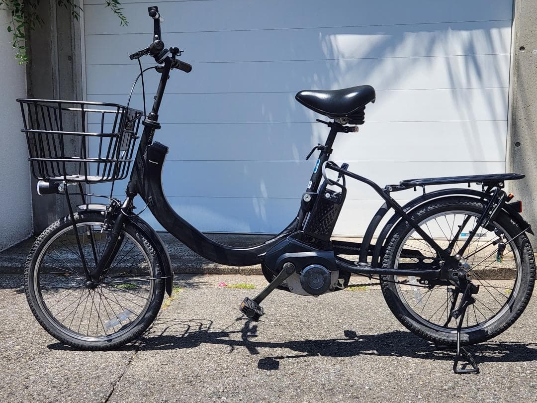 パナソニック 電動アシスト自転車 SW 20型 8Ah 黒 BE-ELSW01B