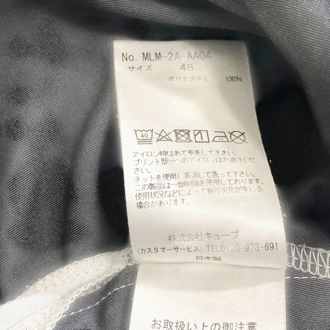 MARK&LONA モックネック　半袖 Tシャツ スカル　ゴルフ　L 伸縮性