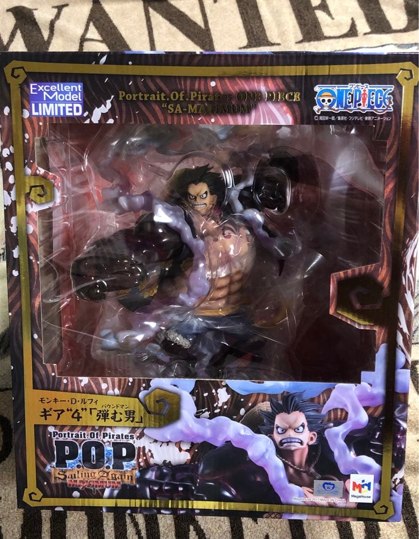 【新品未開封】POP MAXIMUM ルフィ \"ギア4\"バウンドマン　『弾む男』