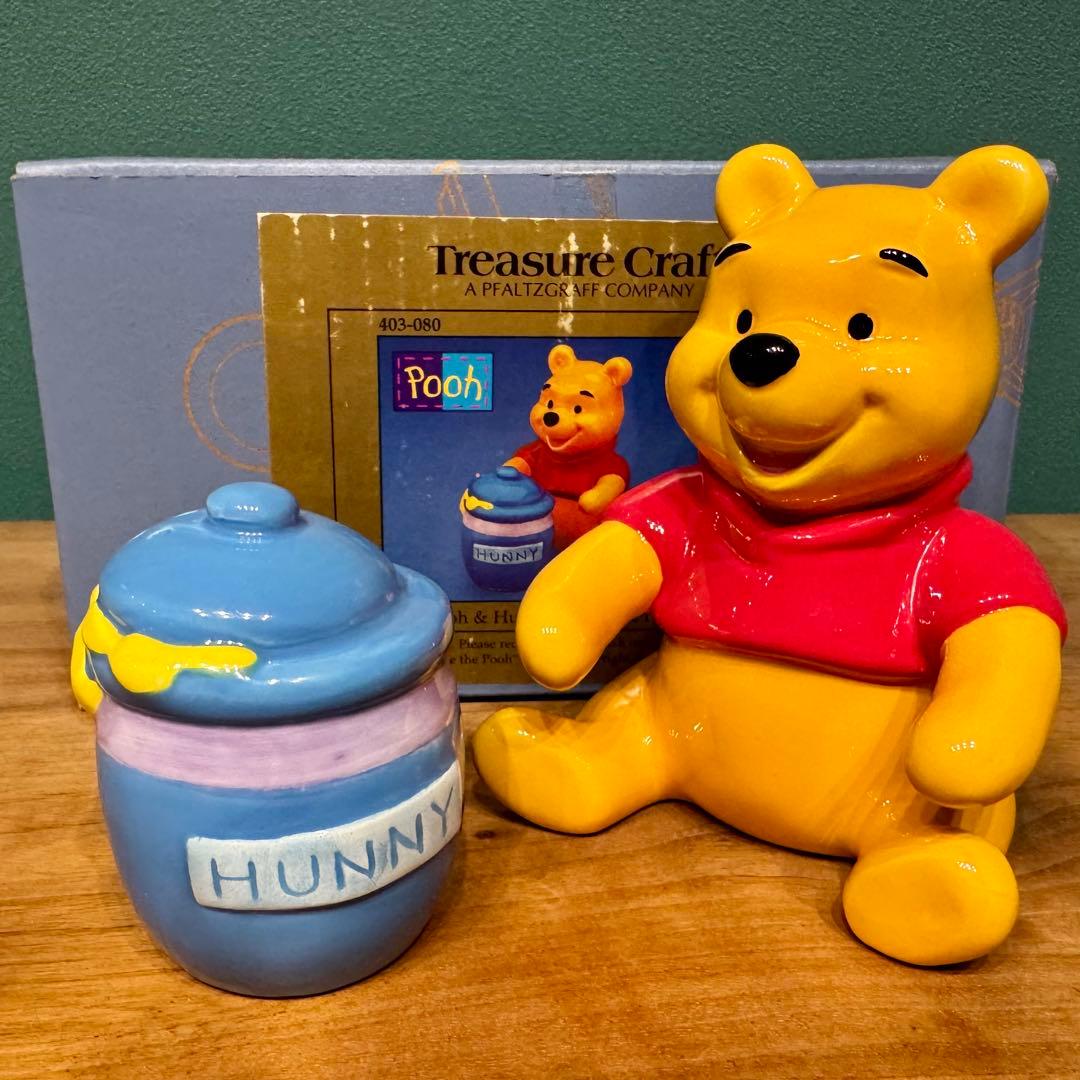 ✳︎希少✳︎ クマのプーさん ハニーポット 新品未使用 1997 トレジャークラフト