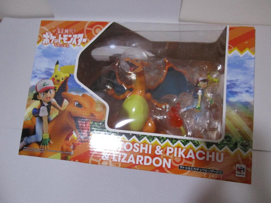 z*n様 G.E.M.シリーズ サトシ&ピカチュウ&リザードン ポケットモンスタ
