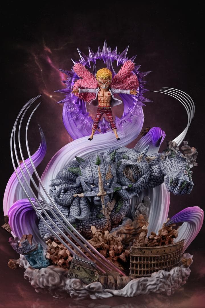 ワンピース ドフラミンゴ ワーコレ フィギュア 塗装済み完成品 ガレージキット
