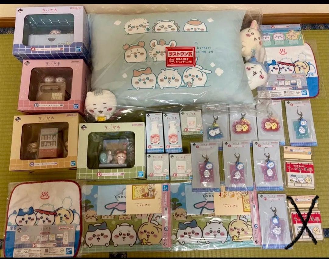 超大量☆ちいかわ☆150体セット☆1番くじ新品☆A〜ラストまで