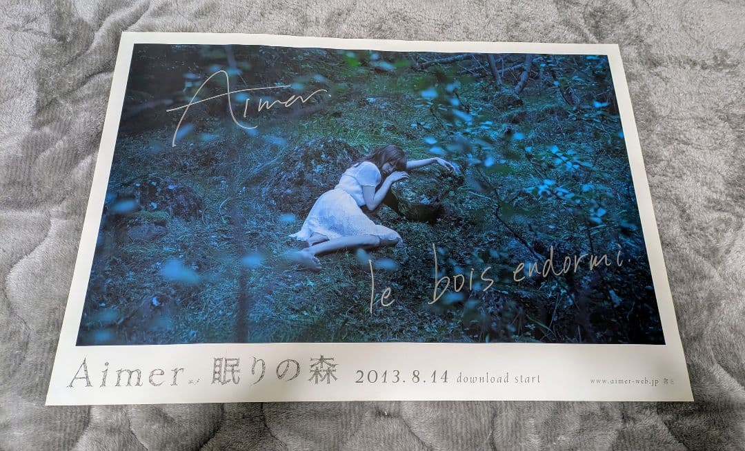 【希少】Aimer　直筆サイン　ポスター