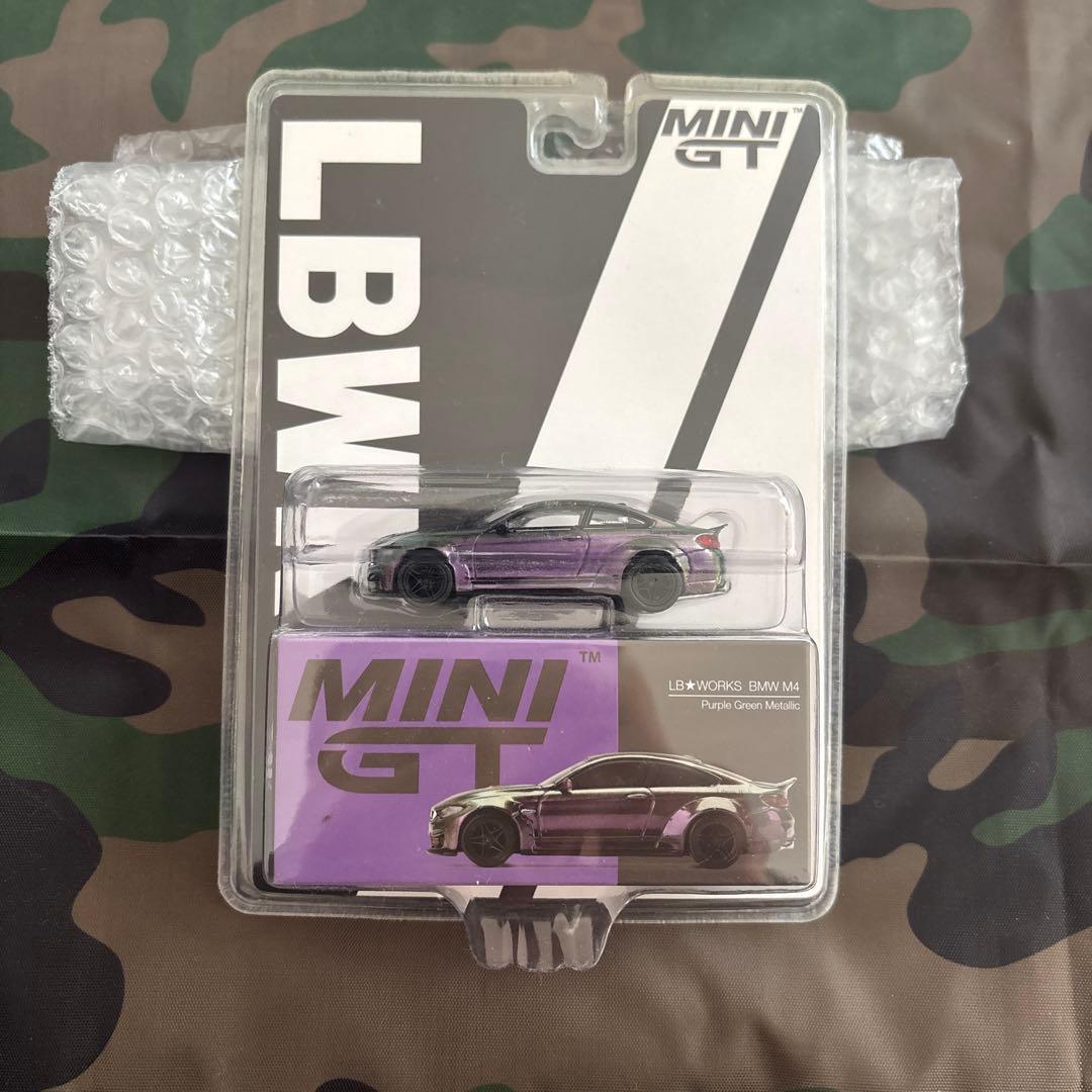 MiNiGT 228 LBWORKS  M4 パープルグリーンメタリック