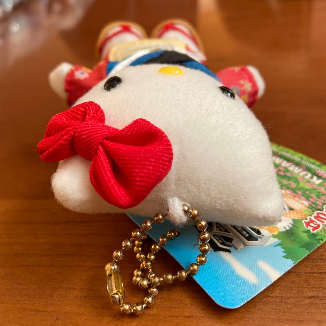 ご当地キティ　熊本　おてもやん　ぬいぐるみ　キーホルダー　レア