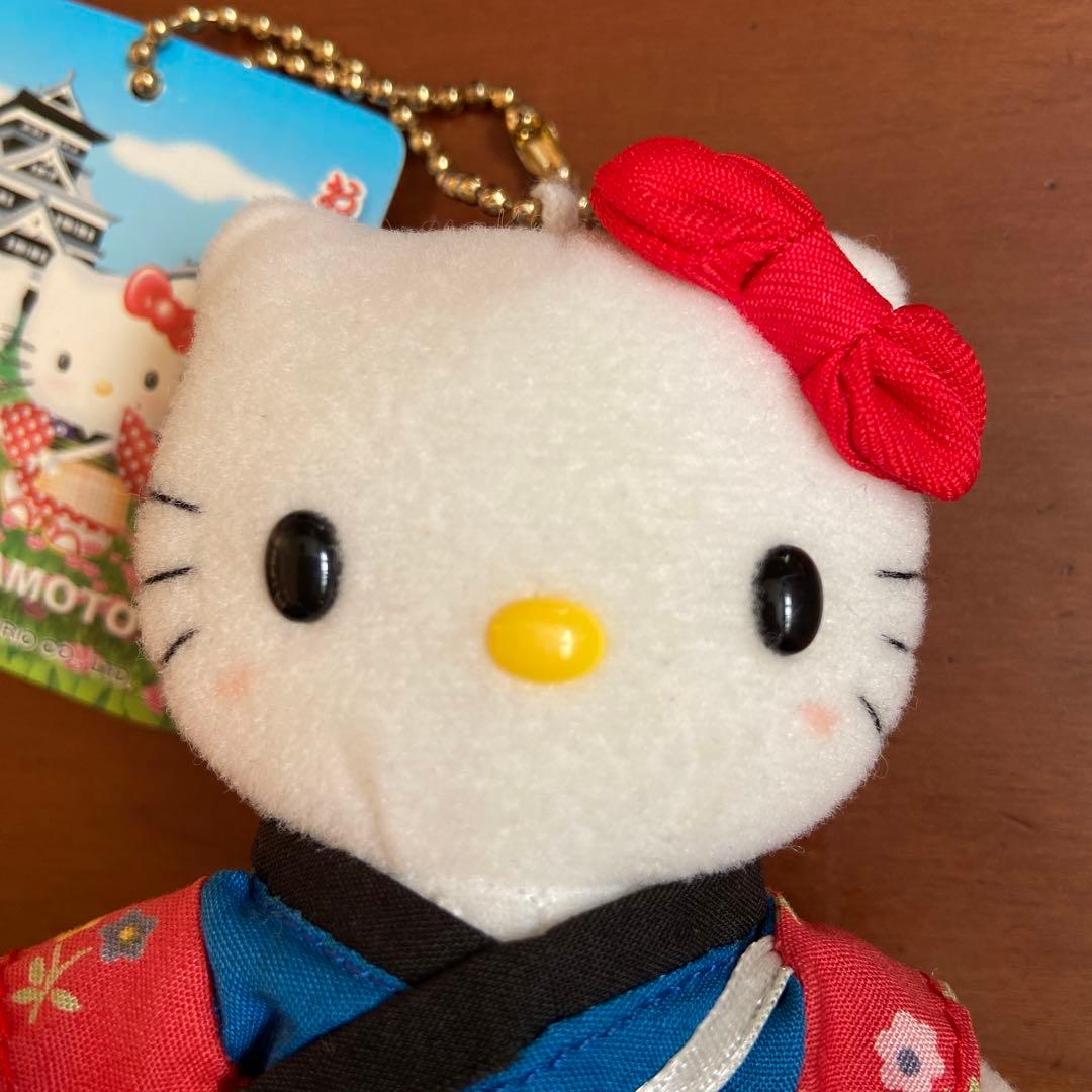 ご当地キティ　熊本　おてもやん　ぬいぐるみ　キーホルダー　レア