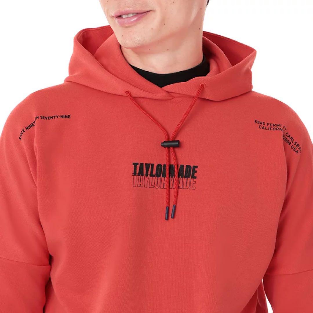 【TaylorMade】新品✨XOサイズ　メンズ　ロゴフード付きトレーナー　秋冬