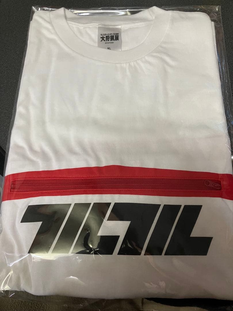 XLサイズ　フルフルジッパー　Tシャツ　モンハン　大狩猟展