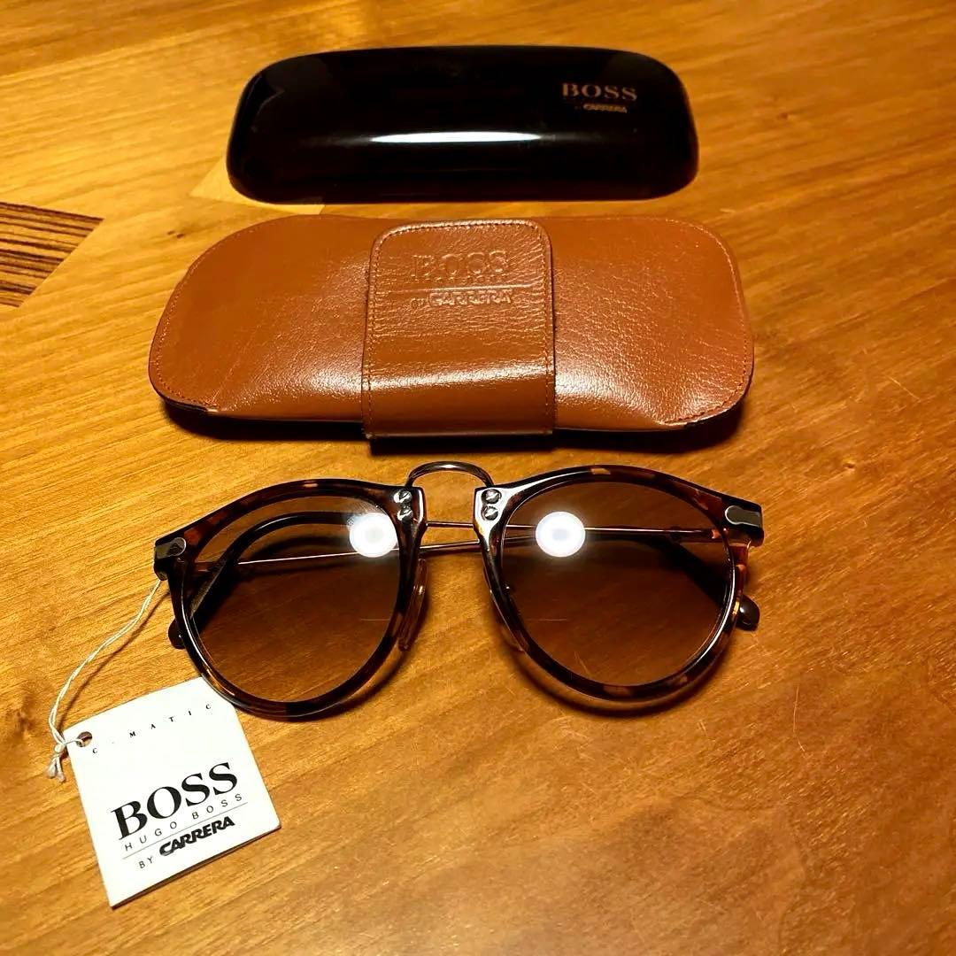 アイルトンセナ使用モデル　BOSS Carrera ラウンド型サングラス