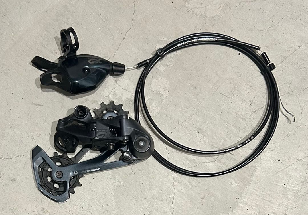 SRAM GX 12速(シフター、ワイヤー、リアディレイラー)