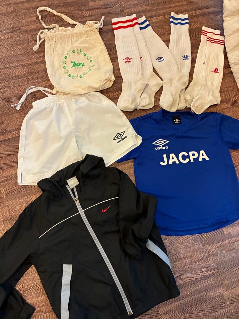 ジャクパ　　　　　Nike、Umbro Tシャツ・ショーツ・ソックスセット