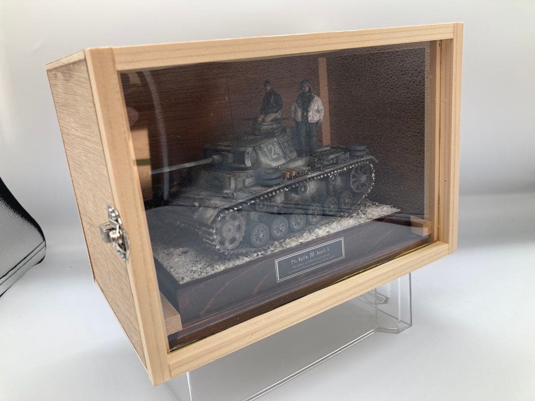 戦車完成品 1/35 3号戦車L型 ヴィネット全塗装済み完成品