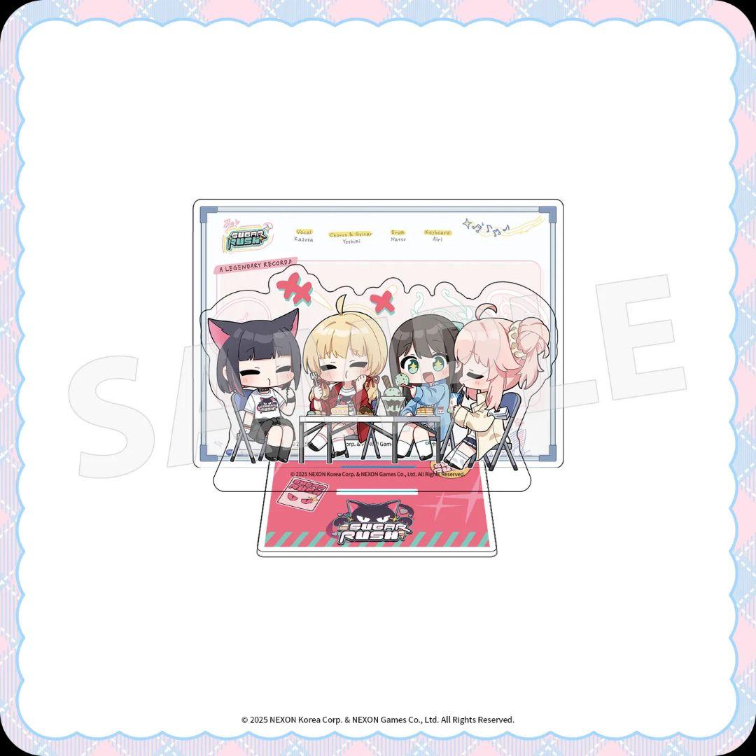 【台湾限定】ブルーアーカイブ 1110 シュガーラッシュ アクリルジオラマ