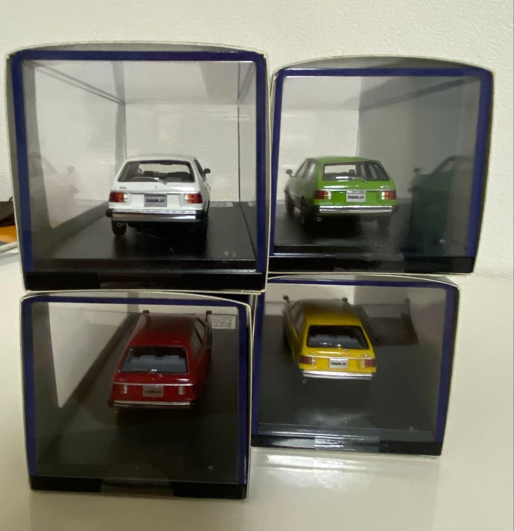 【Hi-Story】 MAZDA FAMILIA 4台セット