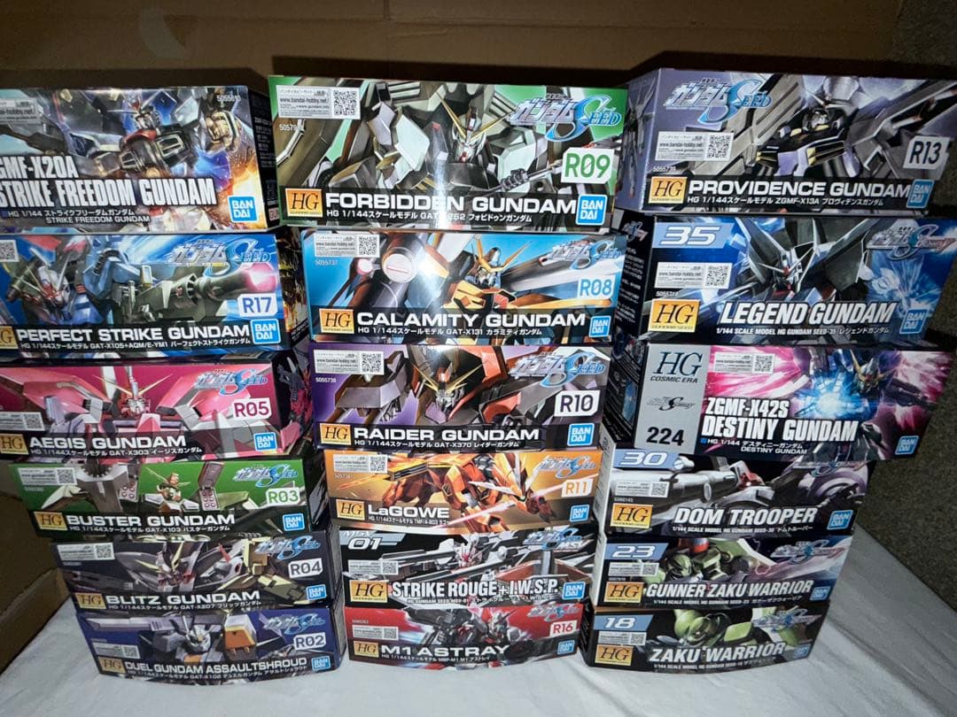 (ガンプラまとめ売り) HG 1/144 SEED系 18個セット