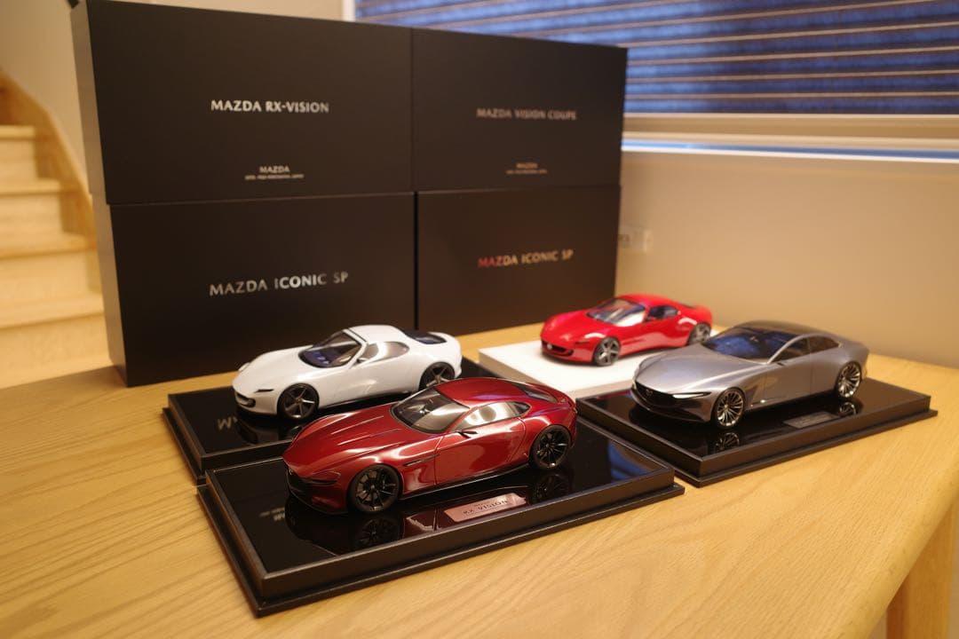 RX-VISION・VISION COUPE・ICONIC SP(2色)4set
