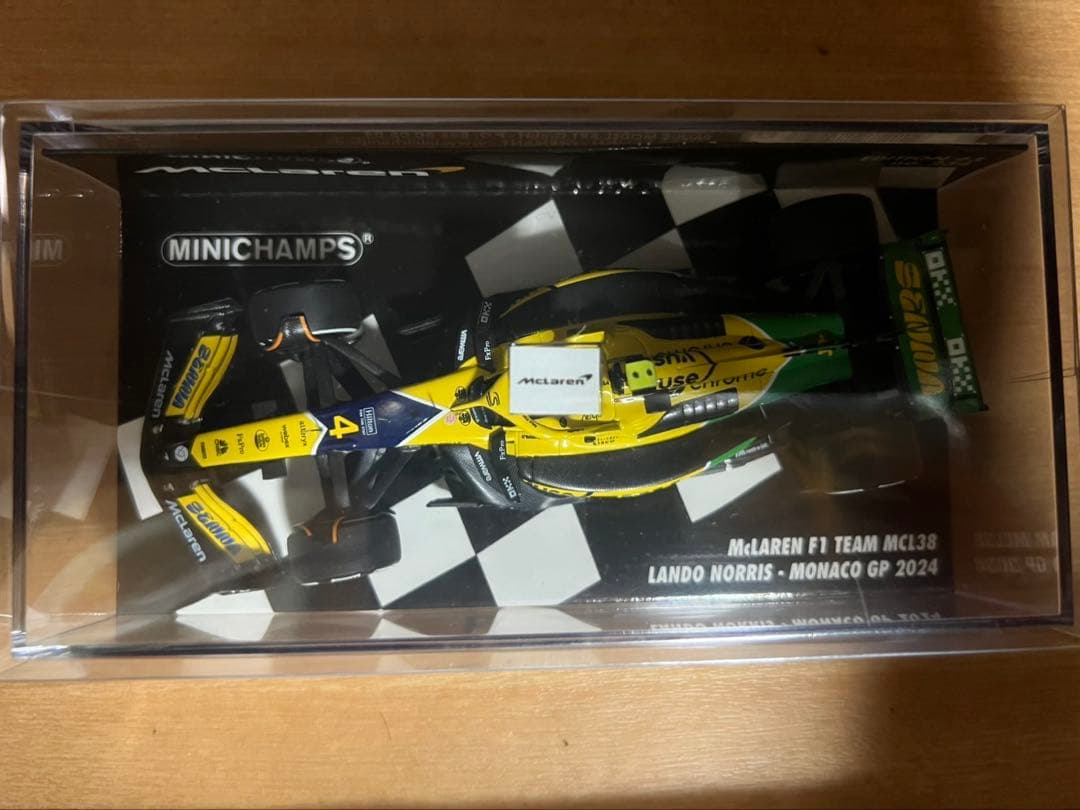 ミニチャンプス マクラーレン F1チーム MCL38 ランド・ノリス モナコGP