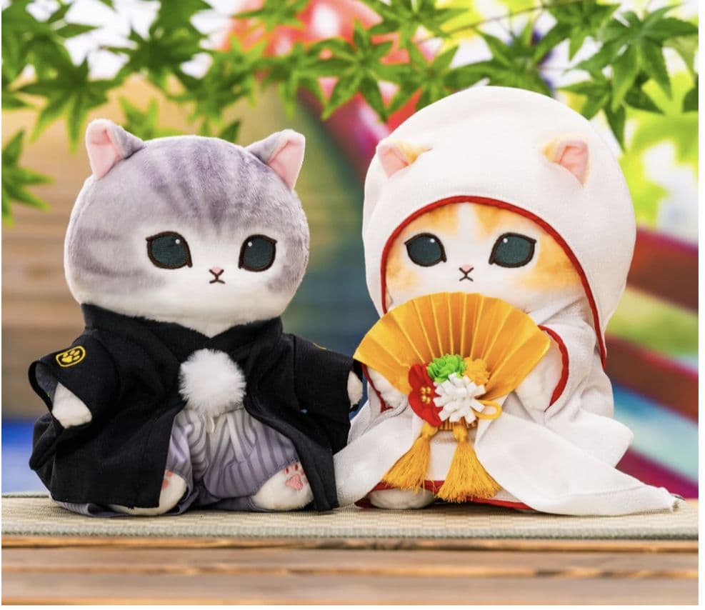 モフサンド 和装ウェディング 2体セット
