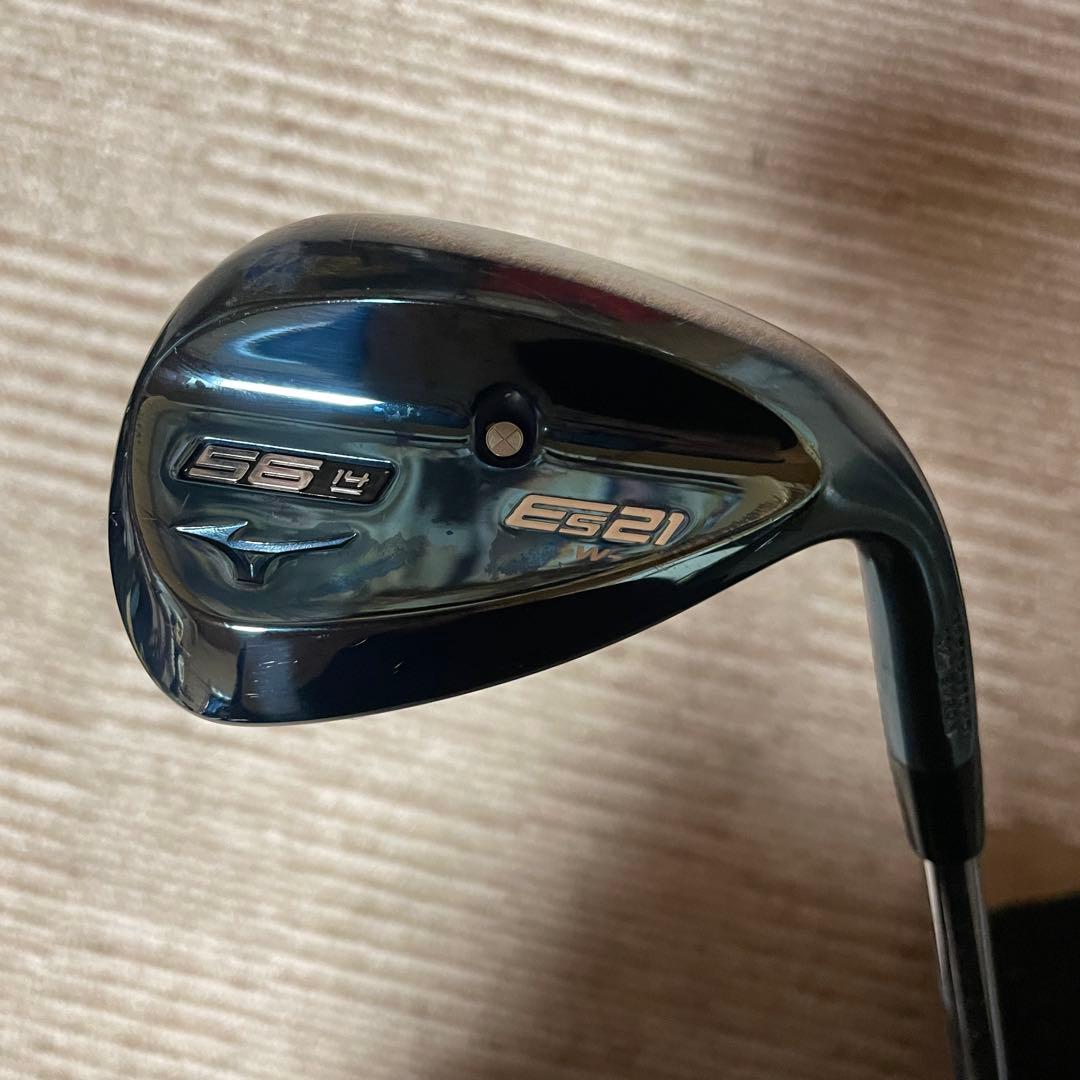 ウェッジ 2本セット ミズノ mizun 52度 56度 es21 ブルー 青