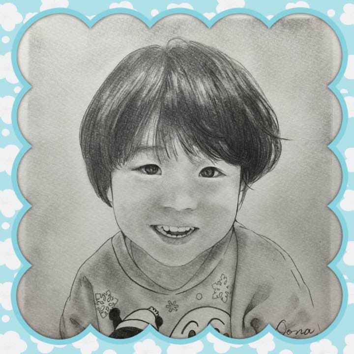 似顔絵イラスト  オーダー  sample