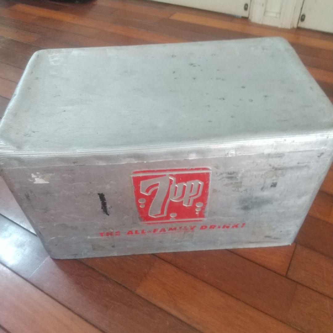 ヴィンテージ 7UP アルミクーラーBOX 50年代