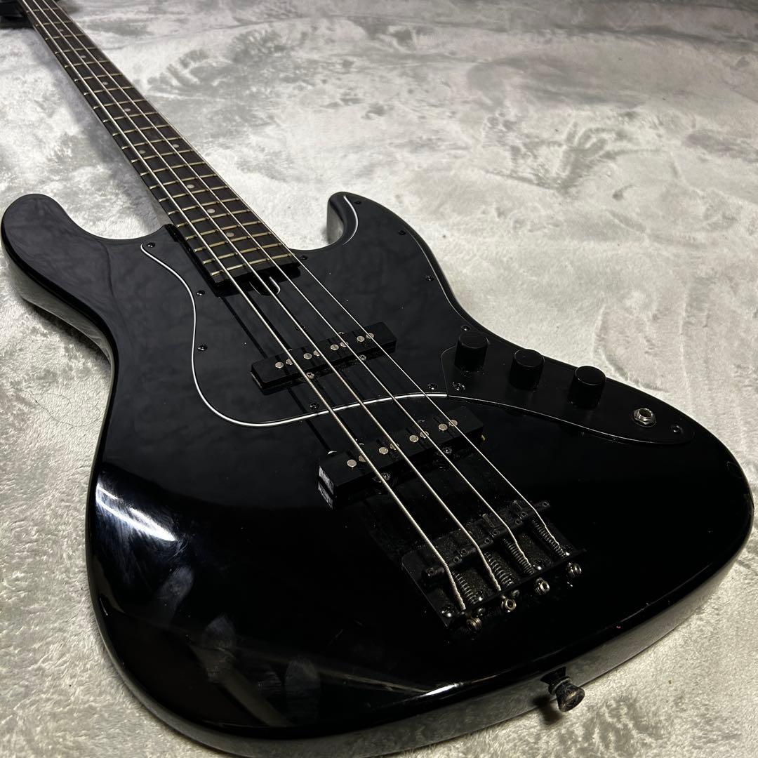 限定 Bacchus HWL-ALL BLACK ジャズベース オールブラック