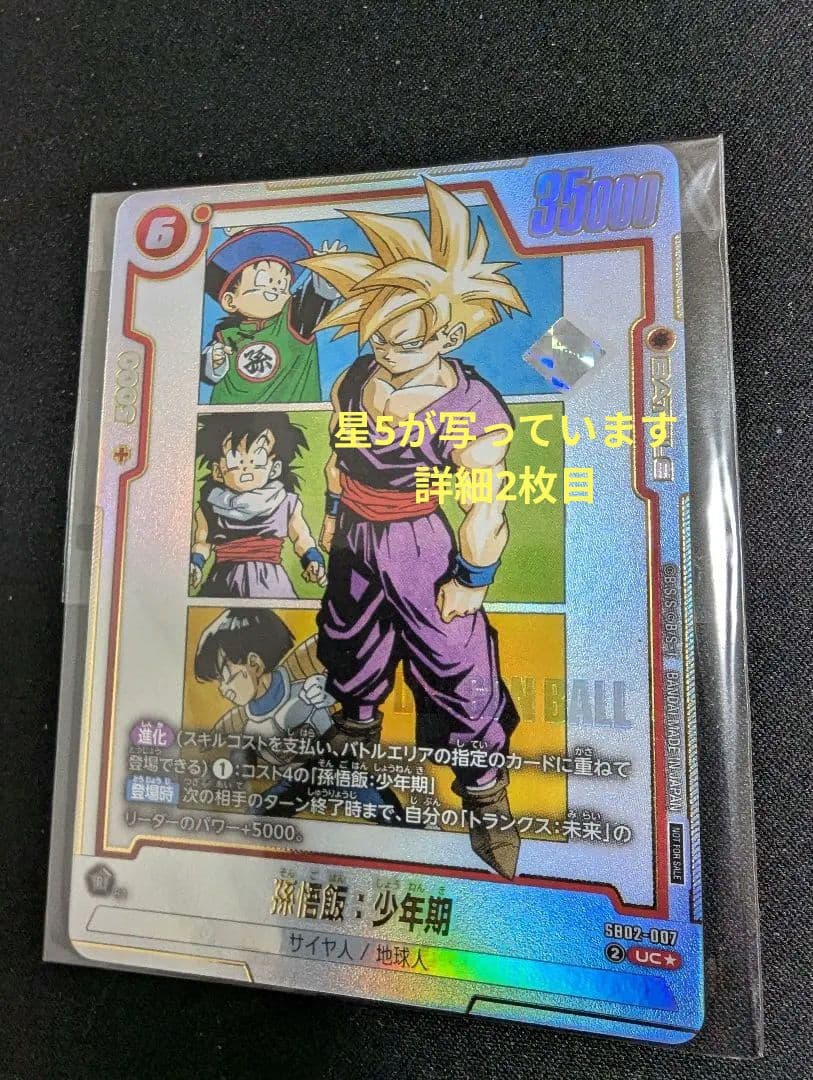 孫悟飯:少年期 アルティメットバトル　優勝プロモ