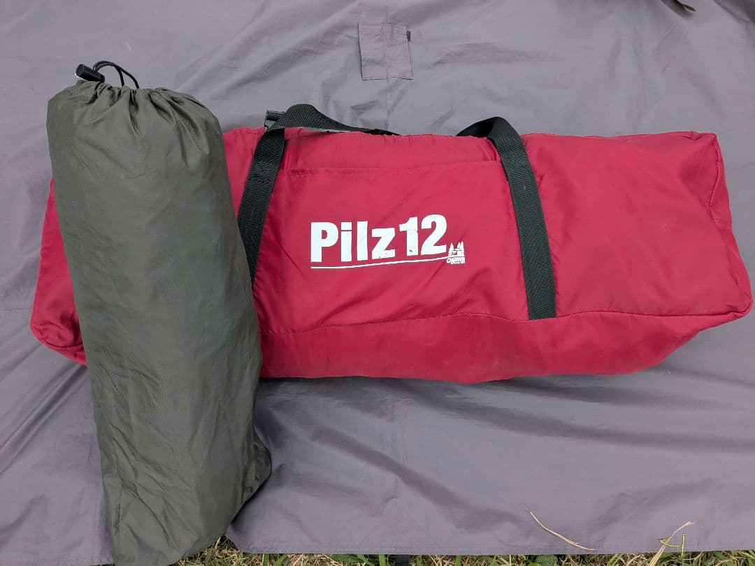 OGAWA（オガワ）　ピルツ12　ワンポールテント　レッド　Pilz12