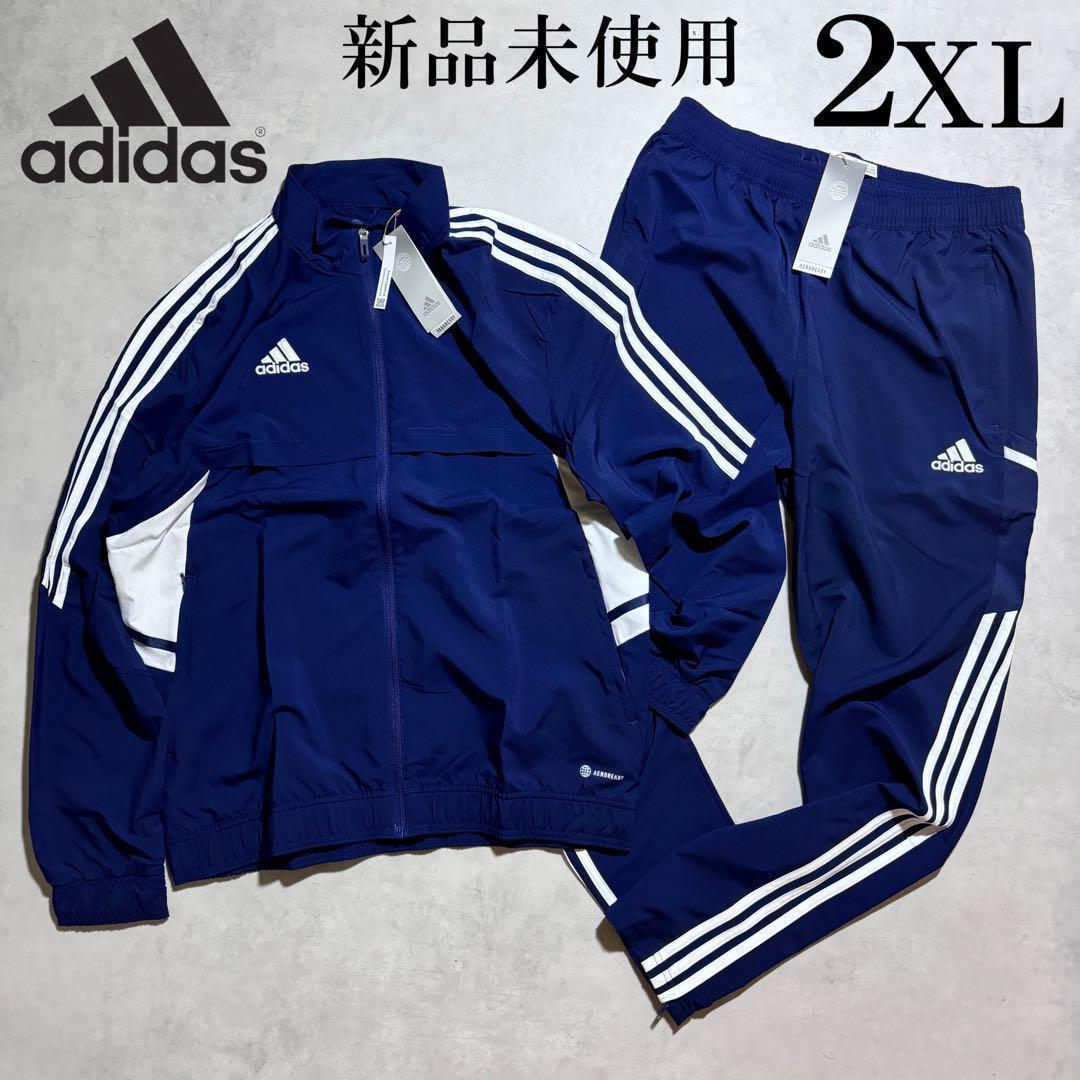新品 2XLsize アディダス 上下セットアップ ピステ ジャージ スポーツ