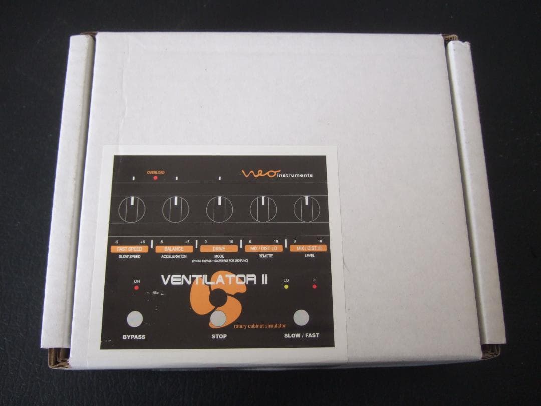 9V仕様 新品同様 Neo Instruments VENTILATOR II