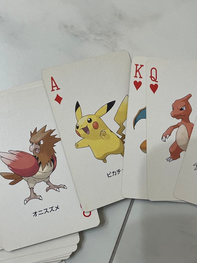 【激レア！】　【当時物！！】ポケットモンスター　ファイヤレッド　トランプ　（赤）